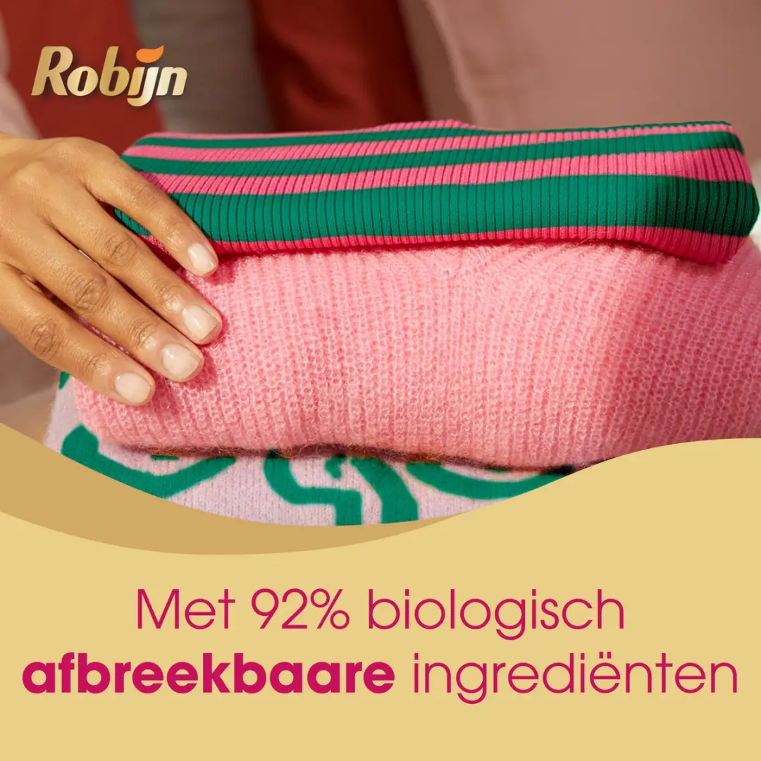 Robijn Pink Sensation Vloeibaar Wasmiddel 3L - 60 Wasbeurten - afbeelding 5 van 6