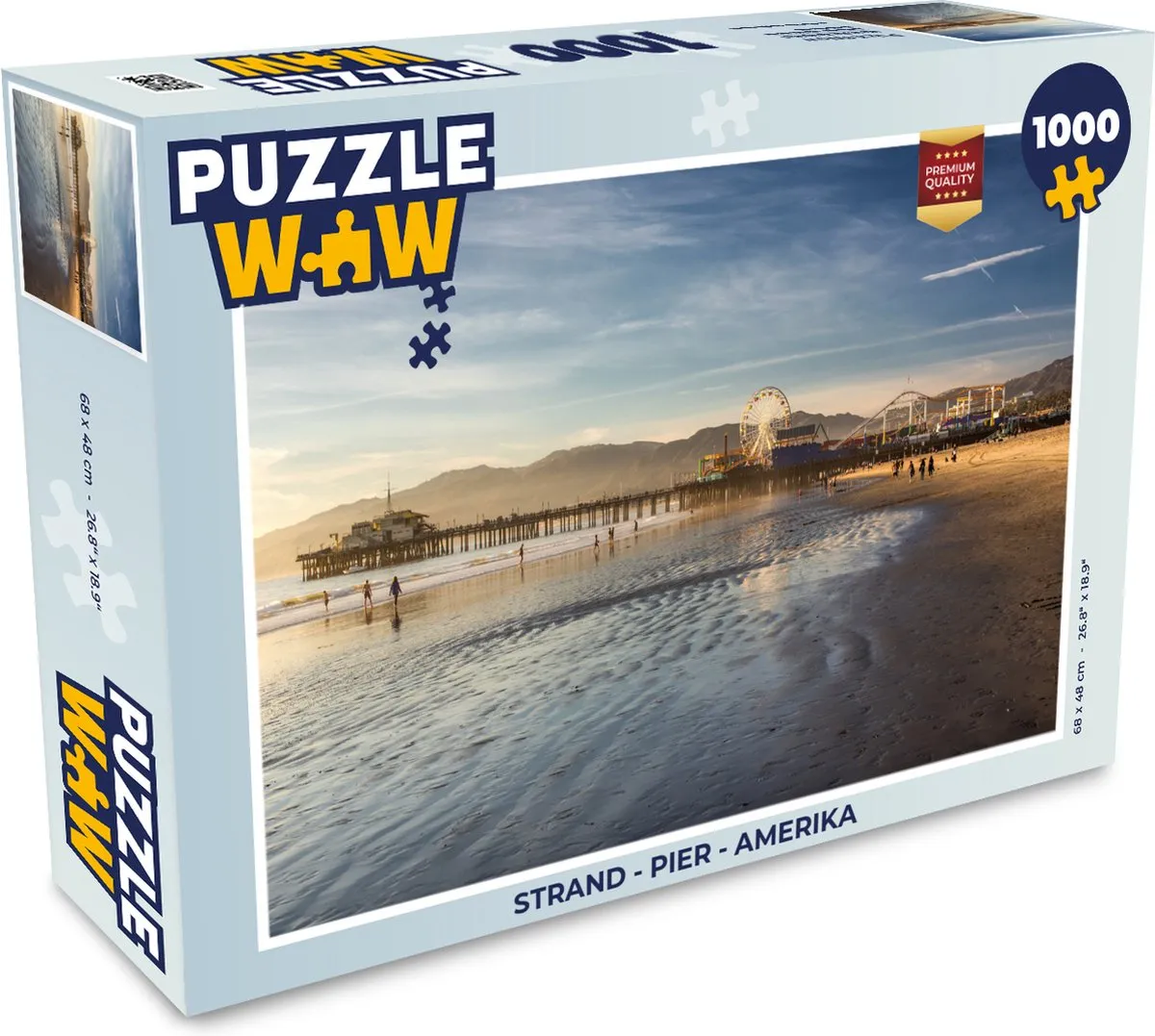 PuzzleWow Legpuzzel 1000 Stuks