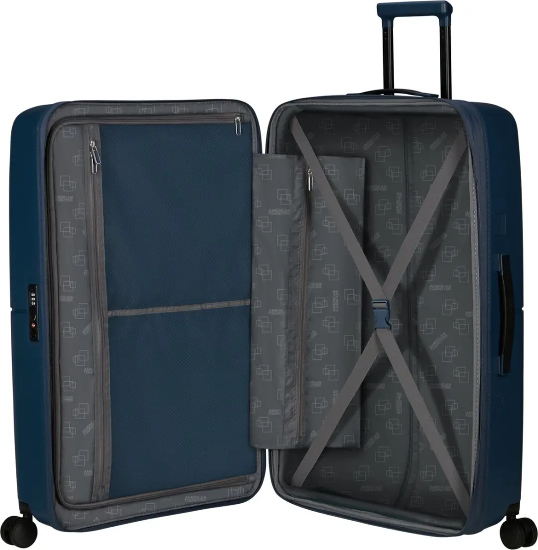 American Tourister DashPop Spinner 77cm Koffer - 121L Midnight Blue - afbeelding 4 van 6