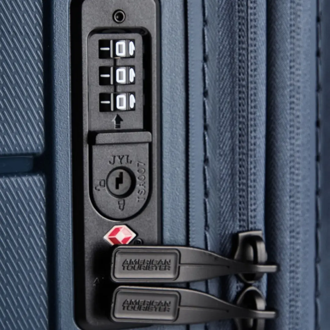 American Tourister DashPop Spinner 77cm Koffer - 121L Midnight Blue - afbeelding 5 van 6