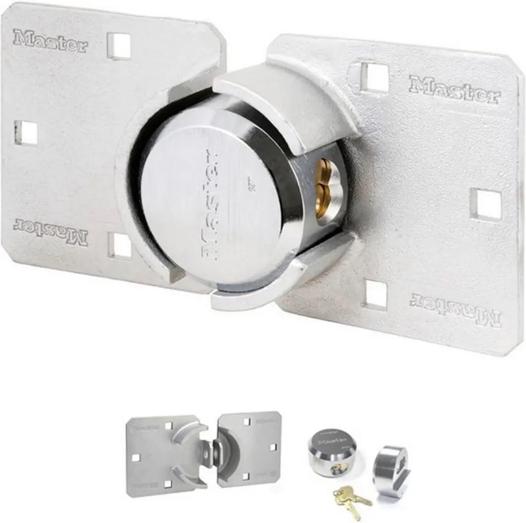 Master Lock Hang- en Overvalslot 55mm - Zilver - afbeelding 6 van 6