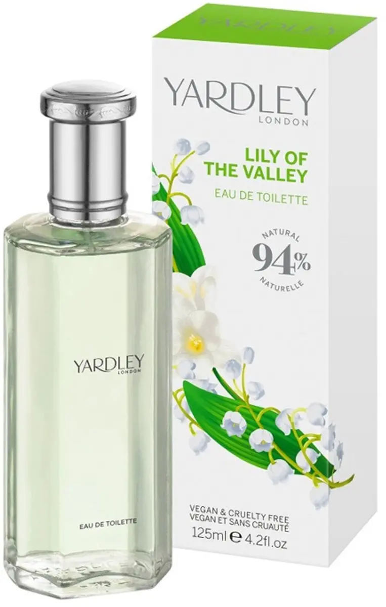 Yardley London Lily of the Valley Eau de Toilette 125ml - afbeelding 2 van 2