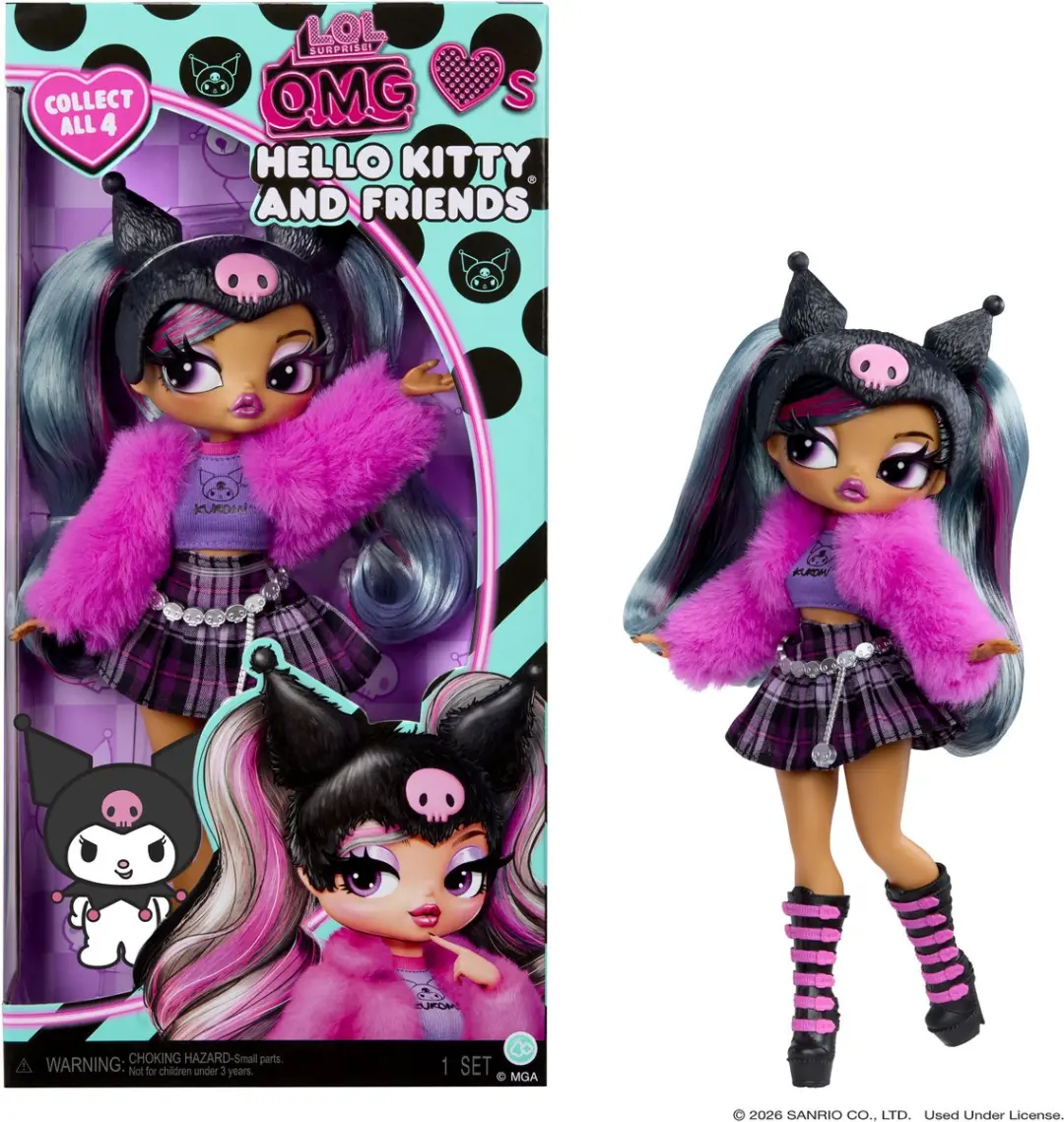 LOL Surprise OMG Loves Hello Kitty Kuromi
