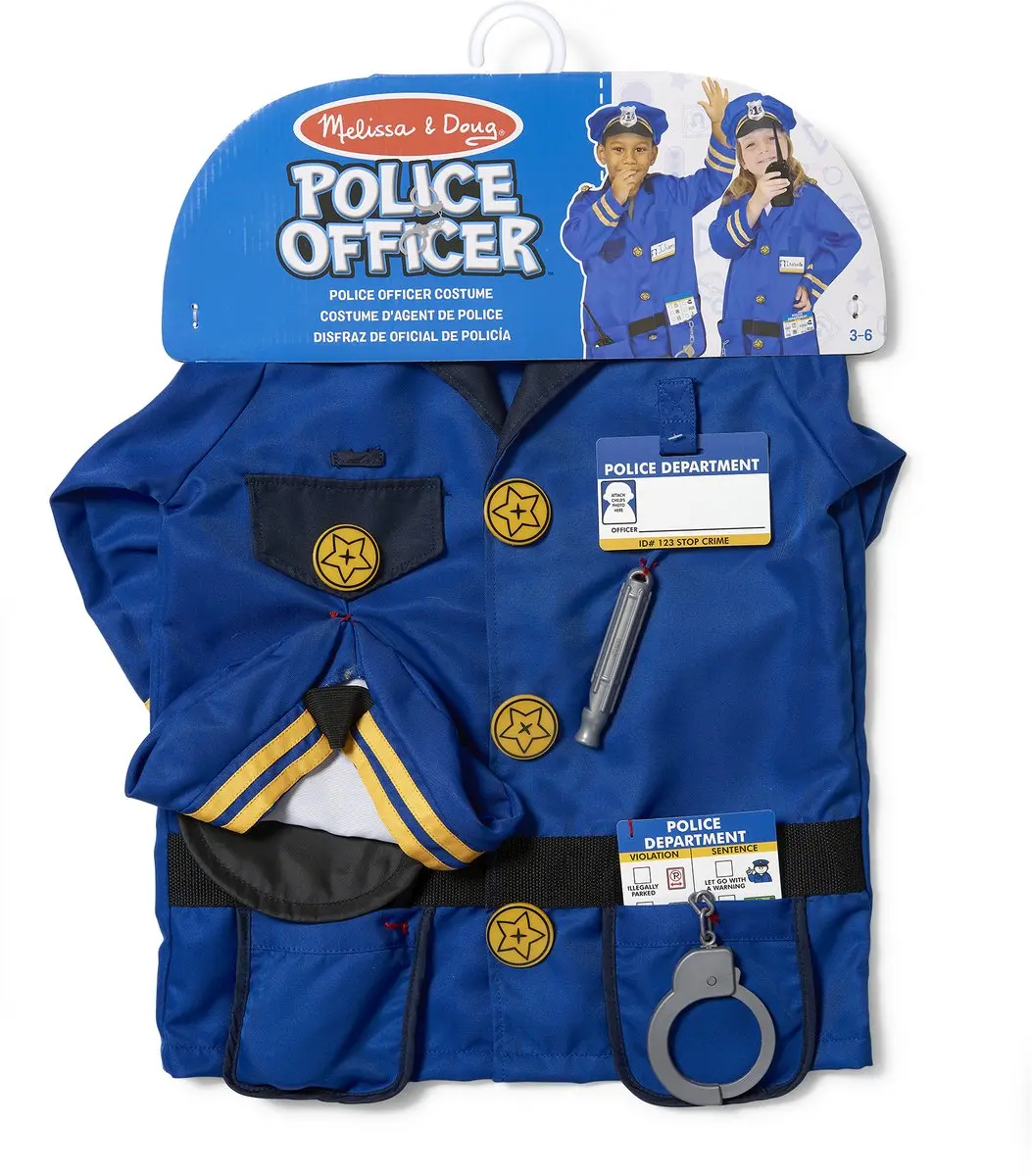 Spin Master Melissa & Doug Verkleedset Politie - One Size - afbeelding 2 van 6