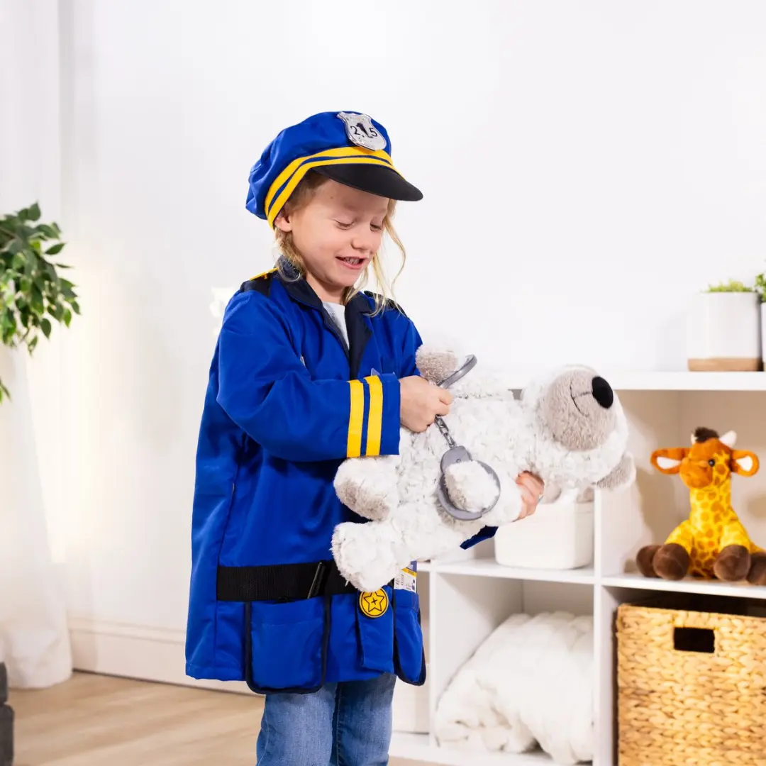 Spin Master Melissa & Doug Verkleedset Politie - One Size - afbeelding 5 van 6