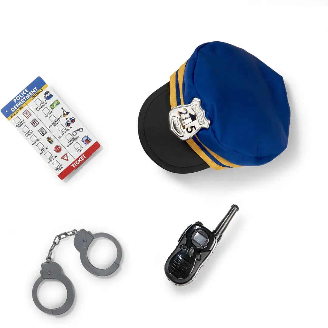 Spin Master Melissa & Doug Verkleedset Politie - One Size - afbeelding 4 van 6