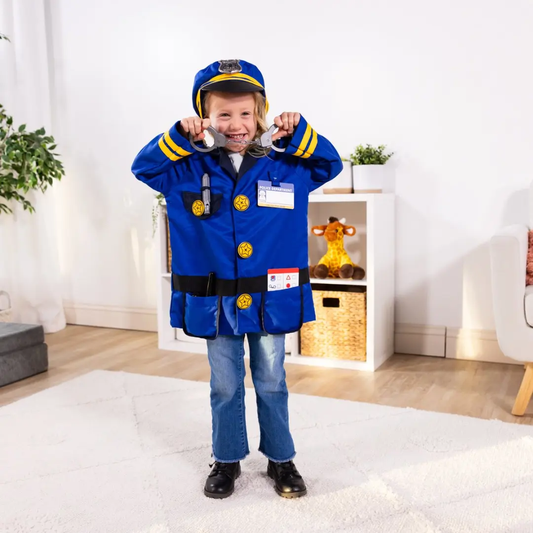 Spin Master Melissa & Doug Verkleedset Politie - One Size - afbeelding 6 van 6