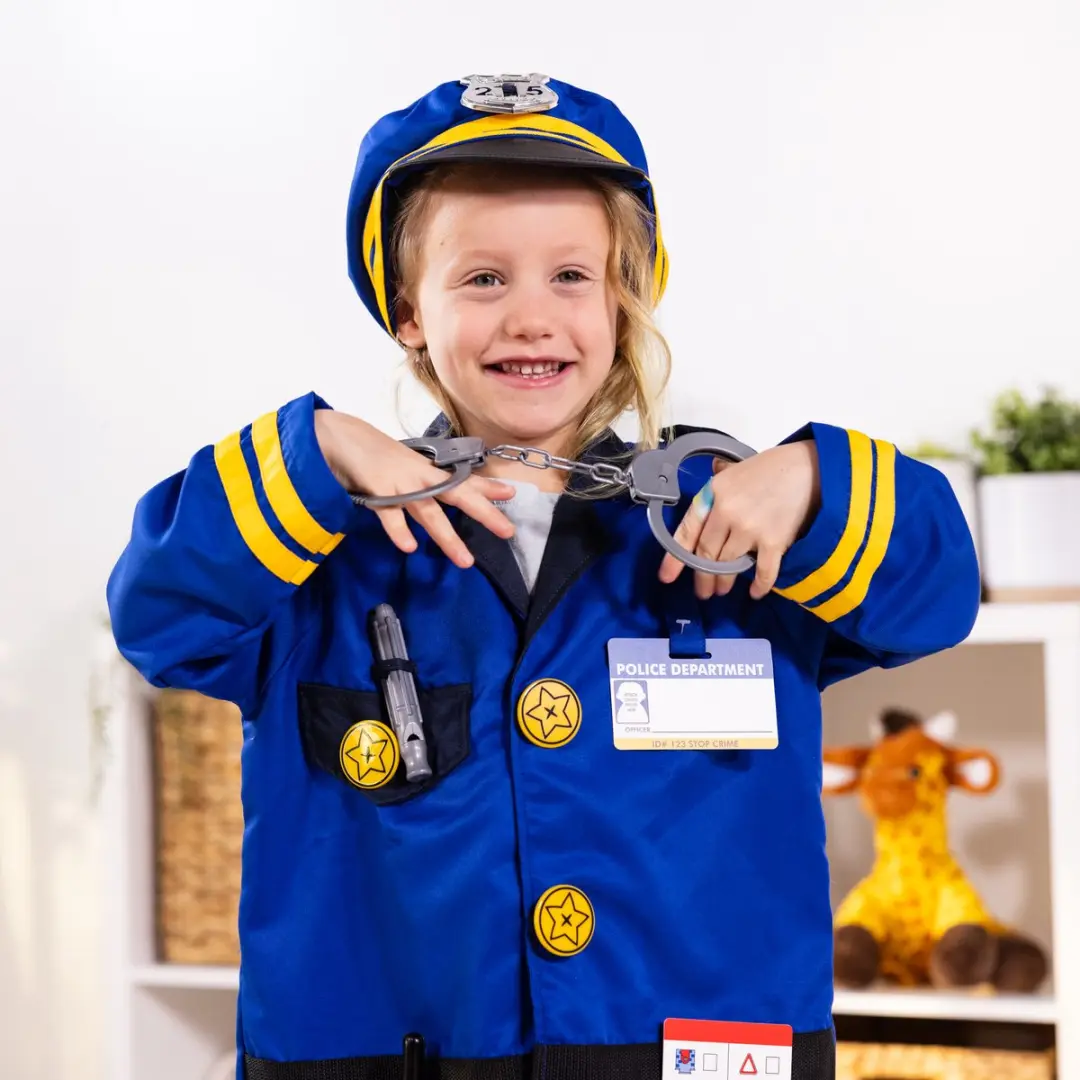 Spin Master Melissa & Doug Verkleedset Politie - One Size - afbeelding 3 van 6
