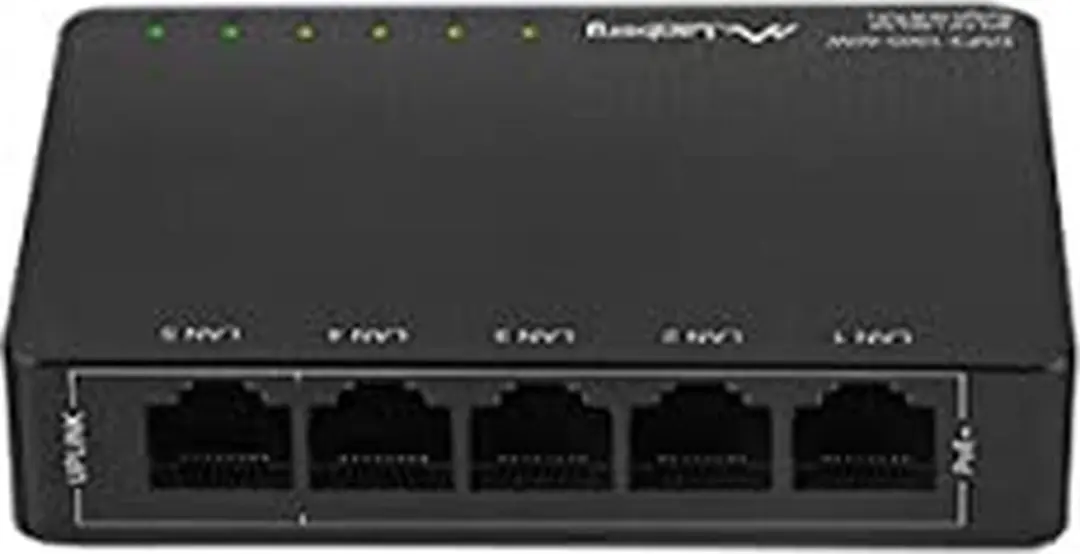 Lanberg DSP3-1005-60W Netwerkswitch - 5x PoE+ 60W - Zwart - afbeelding 5 van 6