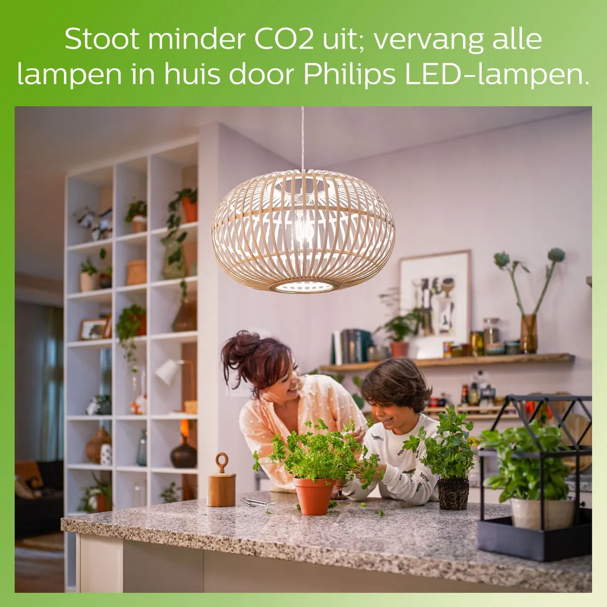 Philips UltraEfficient LED E27 2.3W Koelwit 4000K - Helder glas
