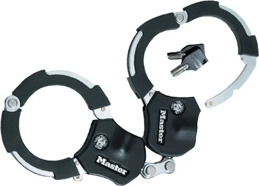 Masterlock 8200EURDPRO Street Cuff Slot - Zilver/Zwart - afbeelding 3 van 6