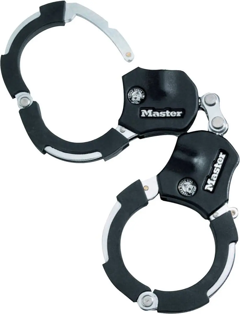 Masterlock 8200EURDPRO Street Cuff Slot - Zilver/Zwart - afbeelding 6 van 6