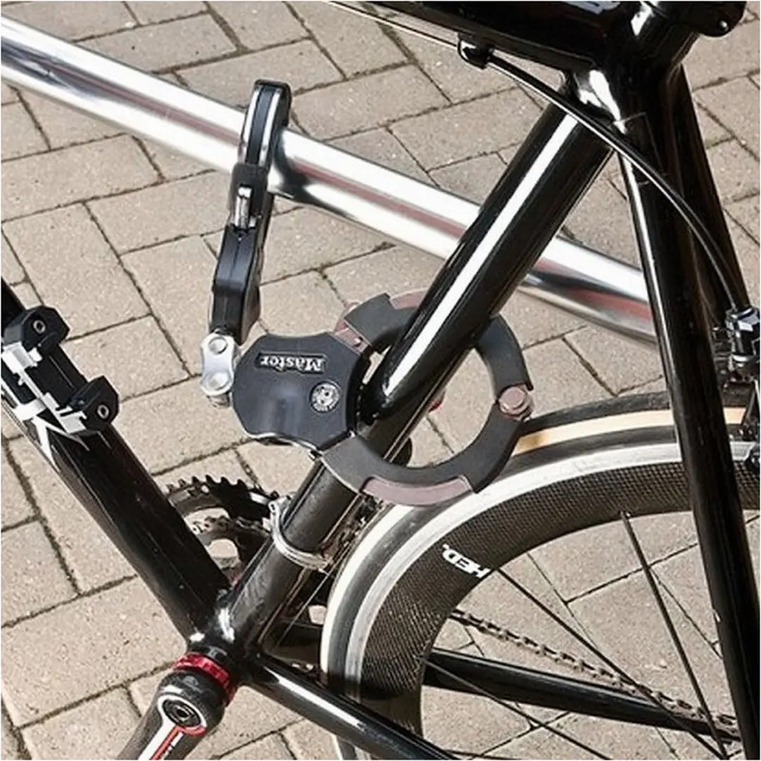 Masterlock 8200EURDPRO Street Cuff Slot - Zilver/Zwart - afbeelding 2 van 6