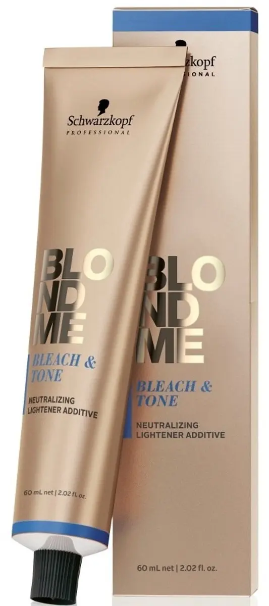 Schwarzkopf BlondMe Bleach & Tone Matt 60ml - Zwart