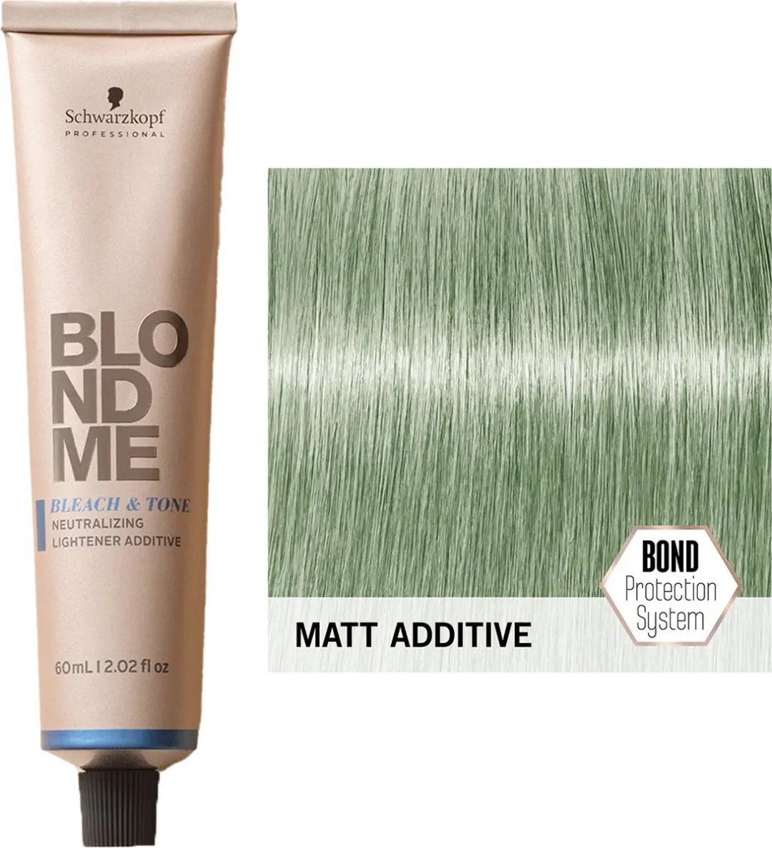 Schwarzkopf BlondMe Bleach & Tone Matt 60ml - Zwart