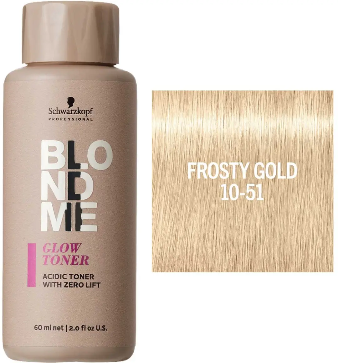 Schwarzkopf Blond Me Glow Toner 10-51 Frosty Gold 60ml