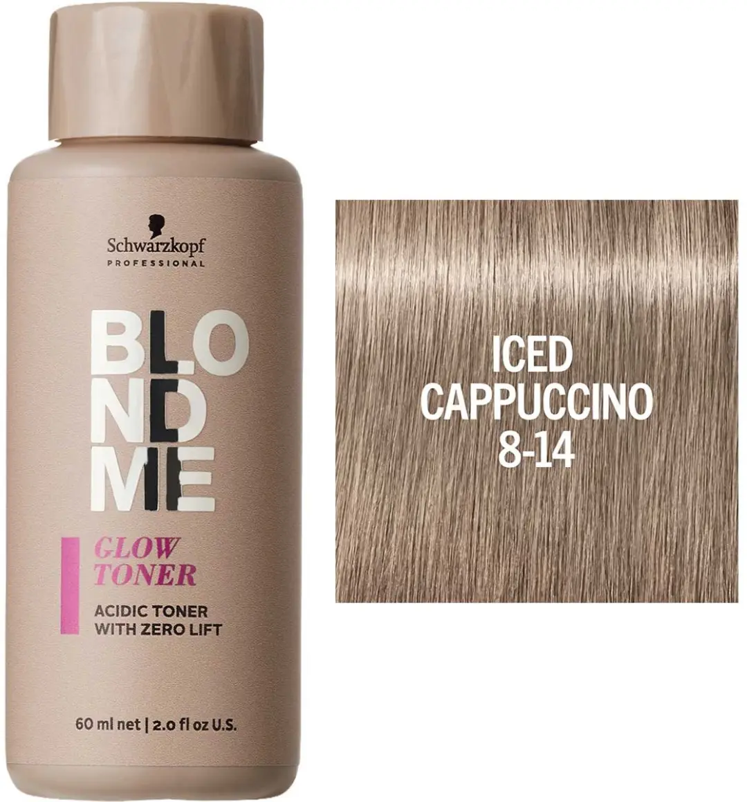 Schwarzkopf Professional Blond Me Glow Toner 8-14 Iced Cappuccino 60ml