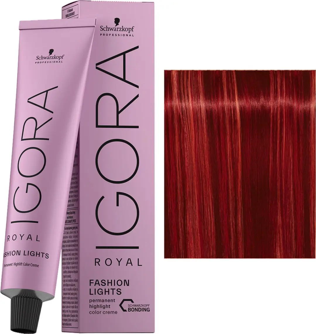 Schwarzkopf Igora Royal Fashion Lights L-88 Highlights 60ml - Rood