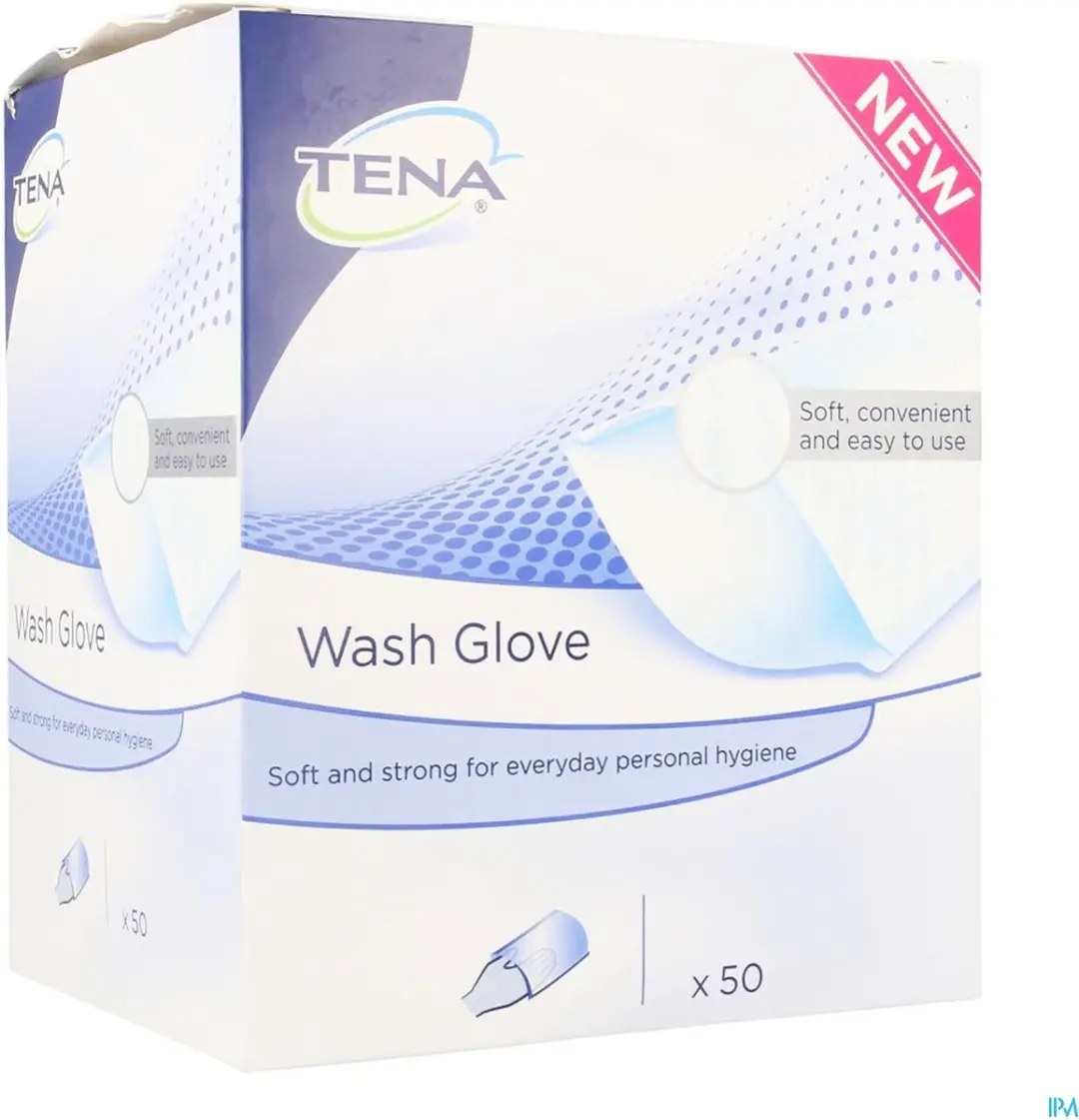 TENA Wash Glove - 50 Stuks - afbeelding 5 van 6