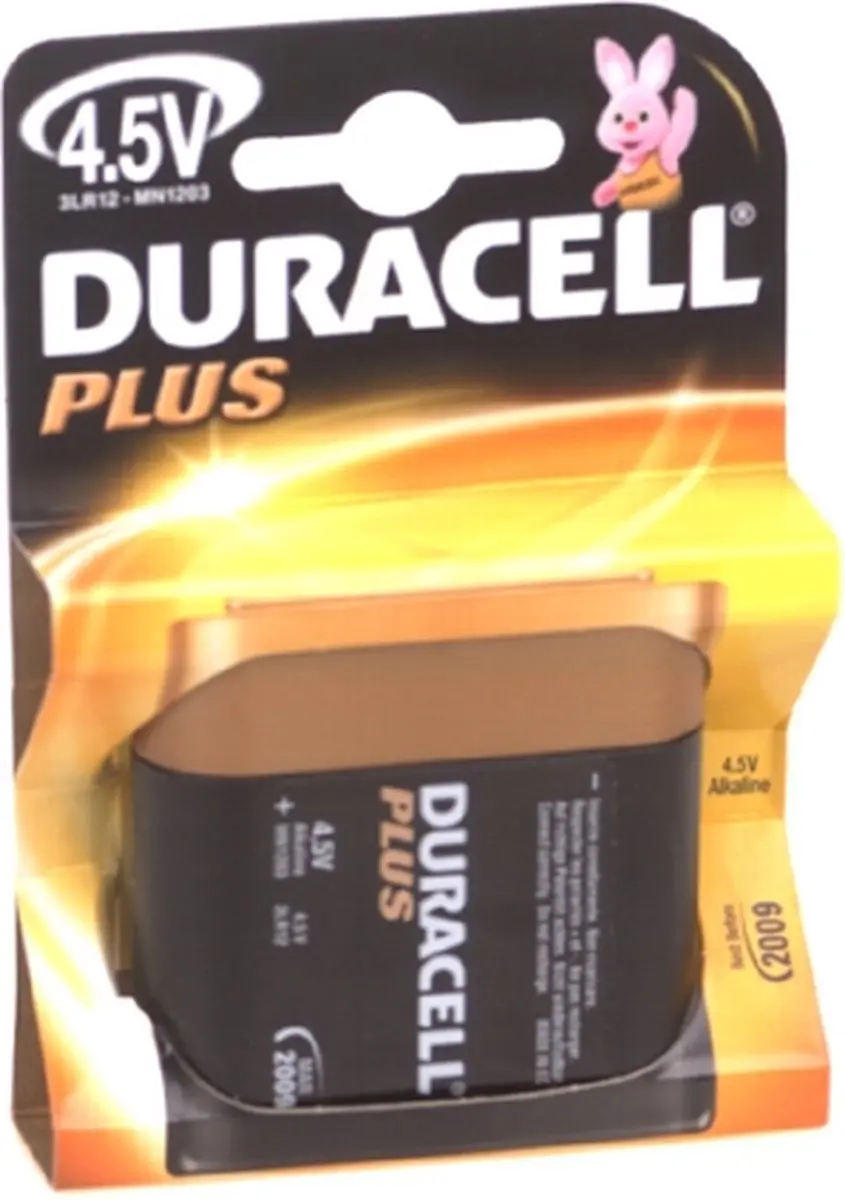 Duracell Alkaline Plus Power MN1203 - 4.5V