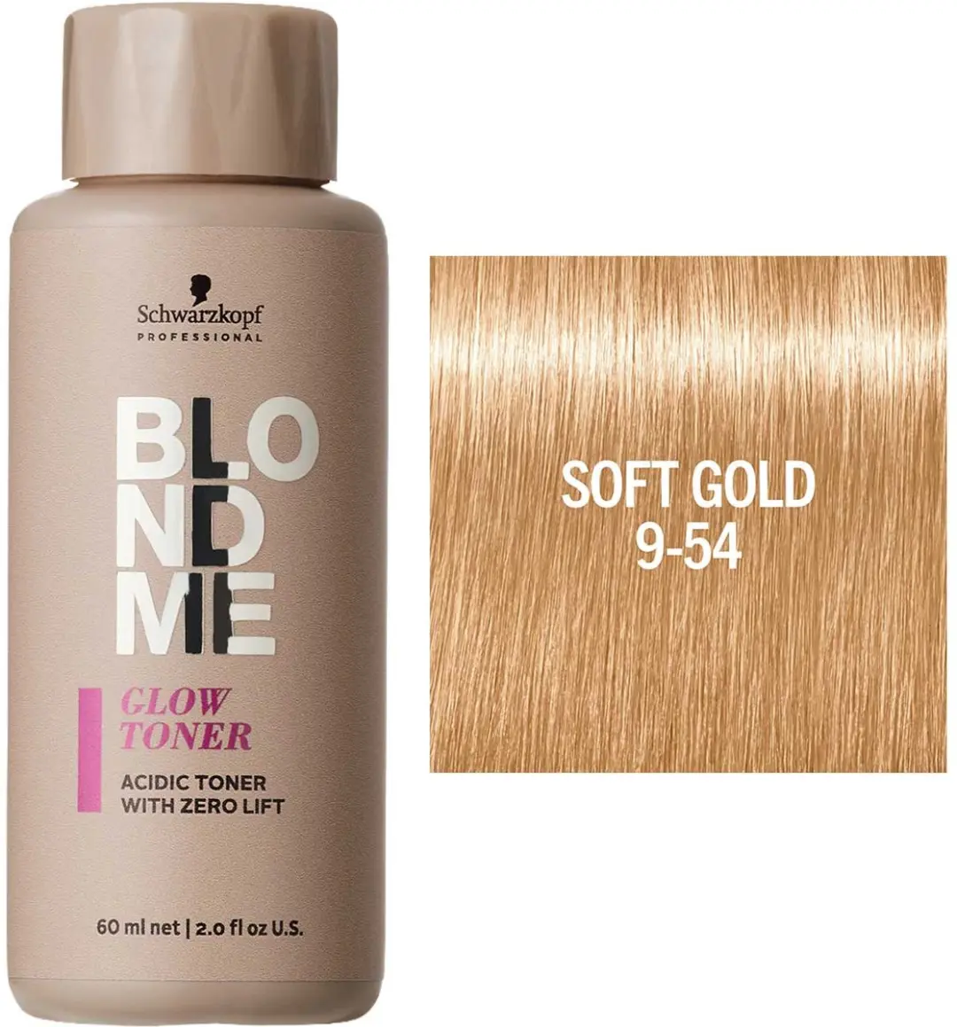 Schwarzkopf Professional Blond Me Glow Toner 9-54 Soft Gold 60ml