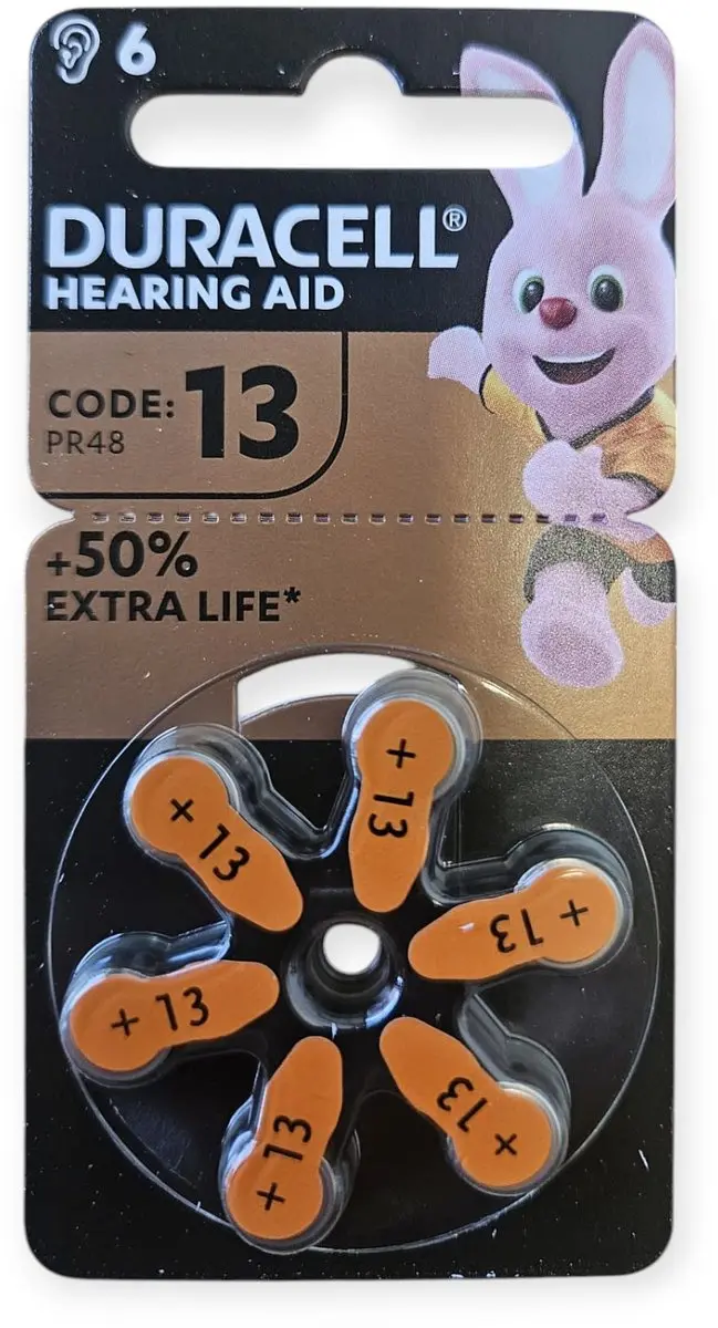 Duracell Gehoorapparaatbatterijen 13