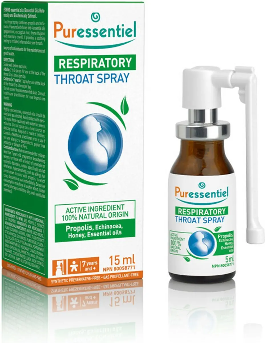 Puressentiel Ademhaling Keelspray 15ml