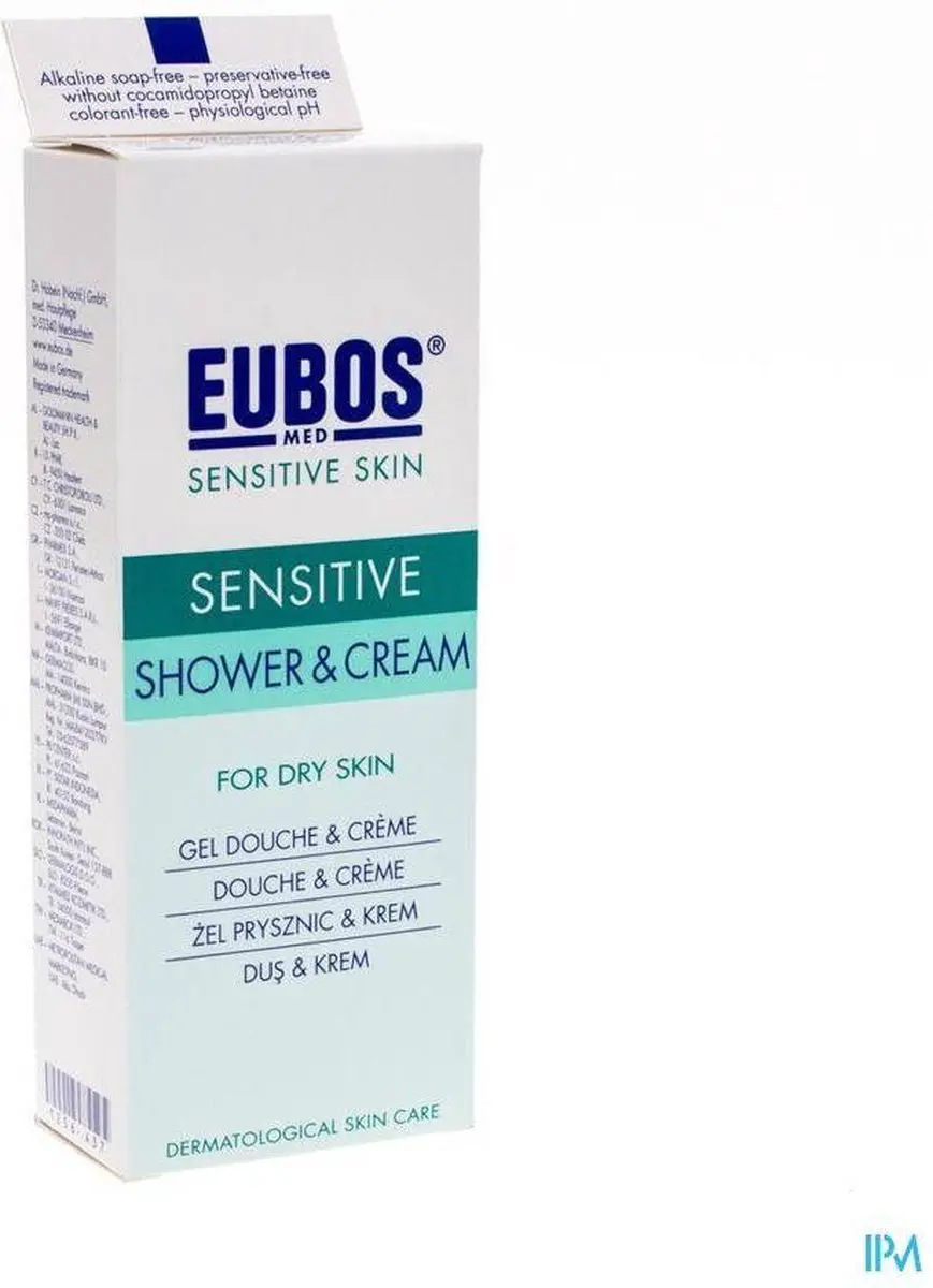 Eubos Med Sensitive Skin Douchecrème 200ml