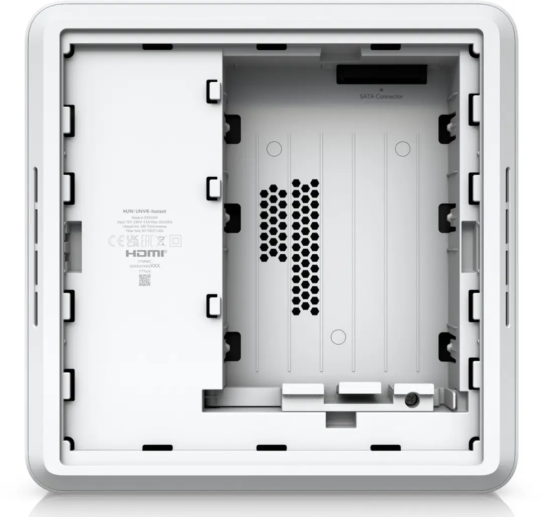 Ubiquiti UniFi Protect UNVR-INSTANT-EU NVR - 6 PoE-poorten - 1x 4K + 6x Full HD Camera's - Wit - afbeelding 2 van 6