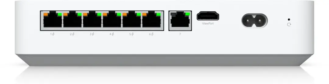 Ubiquiti UniFi Protect UNVR-INSTANT-EU NVR - 6 PoE-poorten - 1x 4K + 6x Full HD Camera's - Wit - afbeelding 6 van 6
