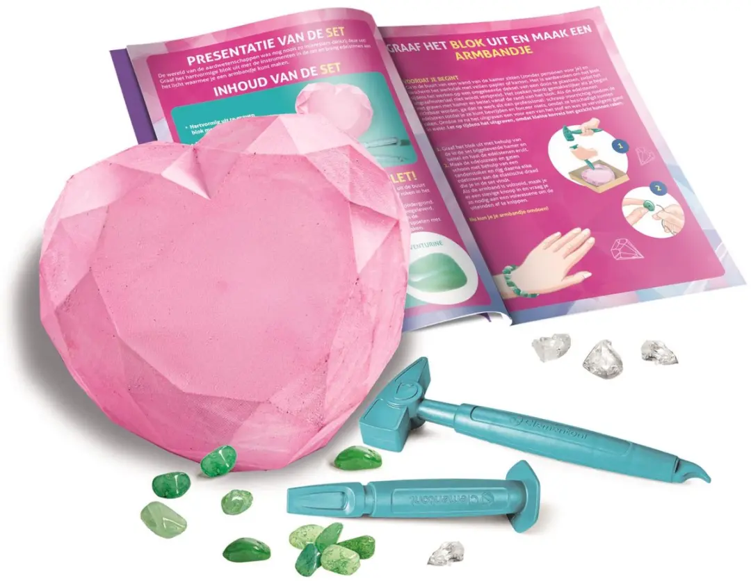 Clementoni Armbanden Uitgraafset 56120 - Multikleur - afbeelding 2 van 6