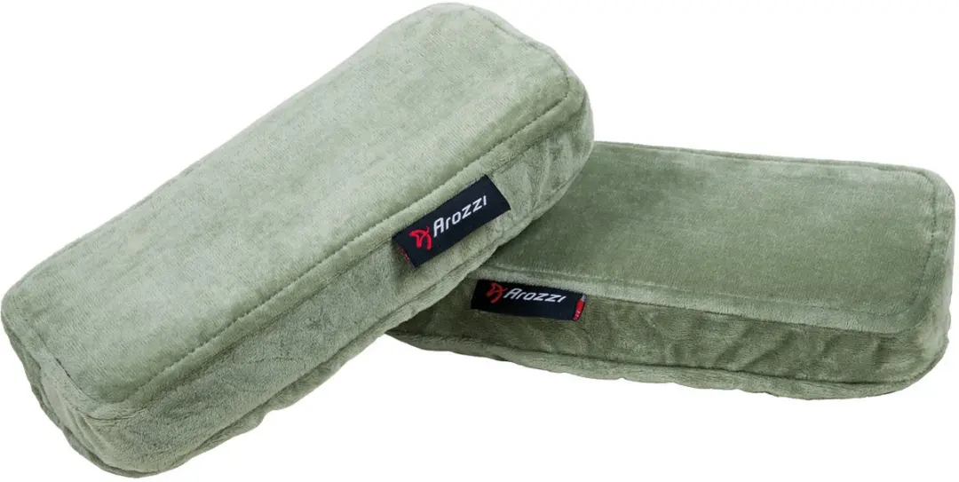 Arozzi Armleuningkussens Memory Foam Velvet Groen