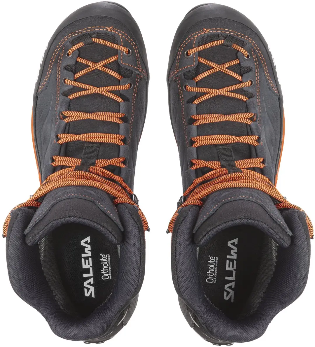 Salewa Mountain Trainer Mid Goretex - 44.5 Asphalt/Fluo Orange - afbeelding 6 van 6