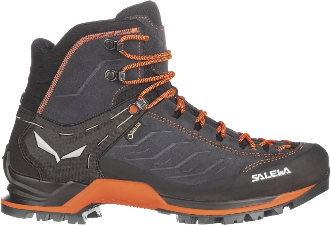 Salewa Mountain Trainer Mid Goretex - 44.5 Asphalt/Fluo Orange - afbeelding 5 van 6