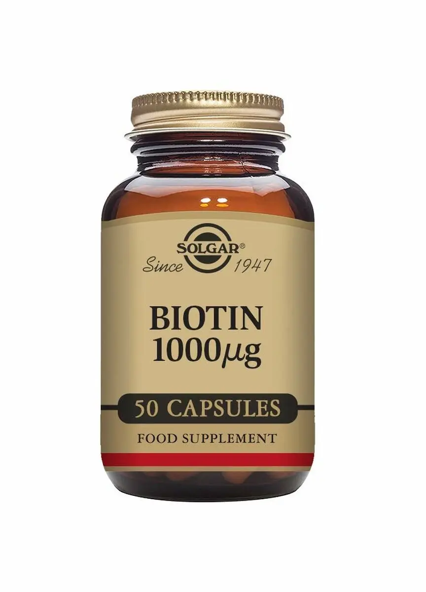 Solgar Biotine 1000 mcg - 50 Capsules