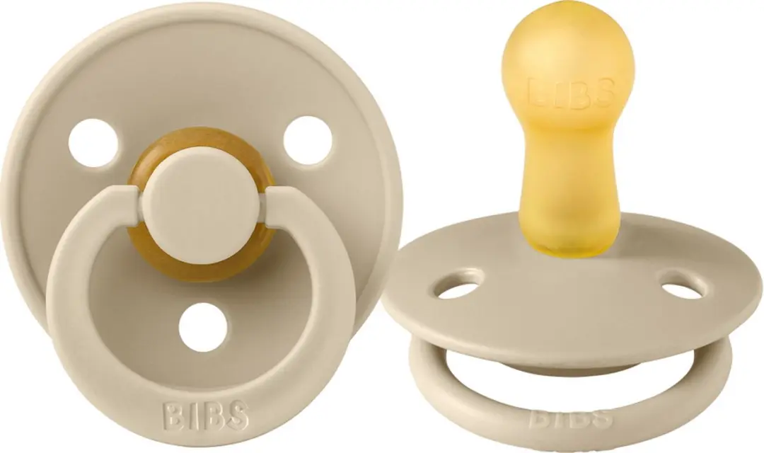 BIBS Fopspeen Stage 2 - 2 Stuks - Vanilla/Peach