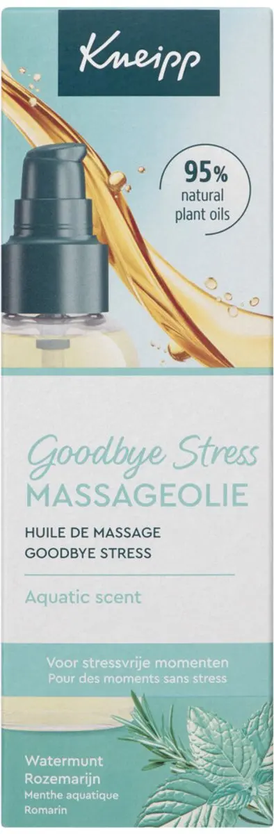 Kneipp Goodbye Stress Massageolie 100ml