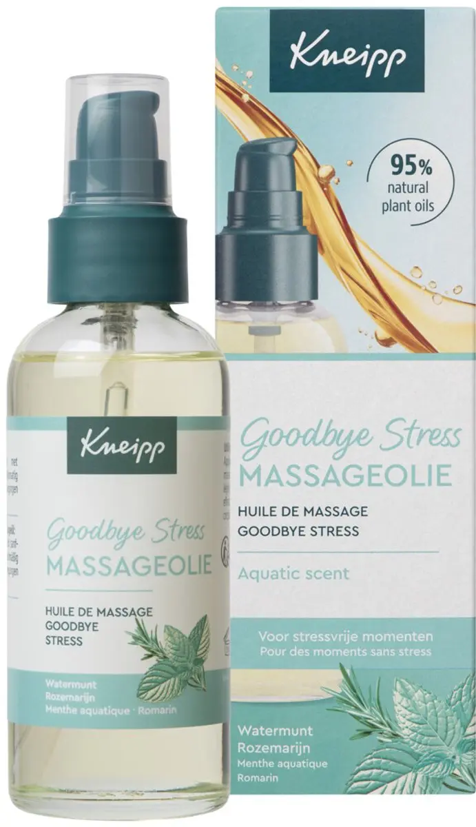 Kneipp Goodbye Stress Massageolie 100ml