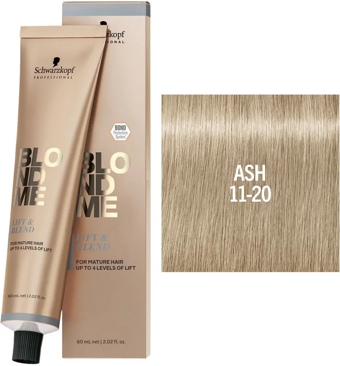Schwarzkopf BlondMe Lift & Blend Ash 60ml Permanent