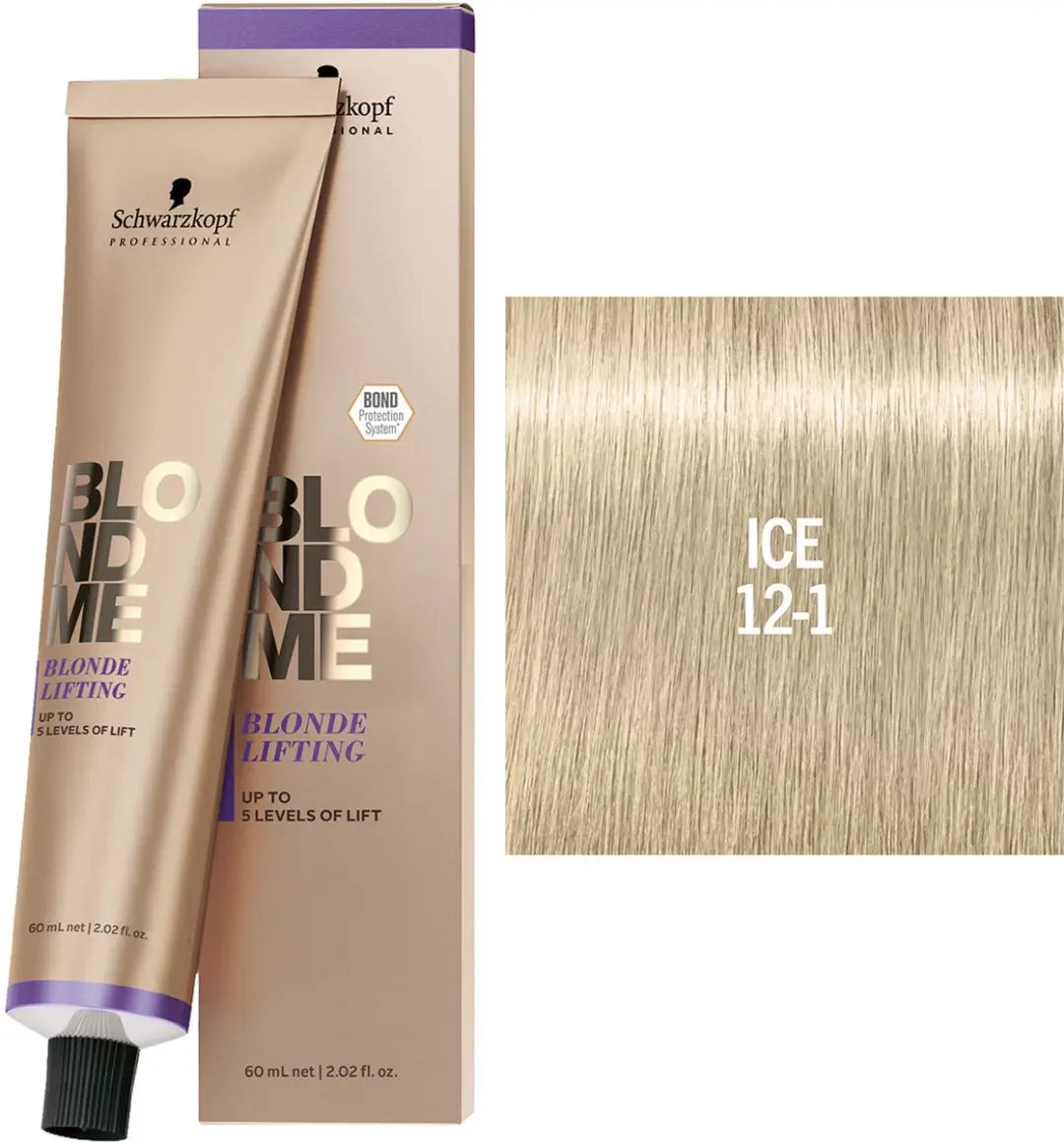 Schwarzkopf BlondMe Blonde Lifting Ice 60ml - Permanent