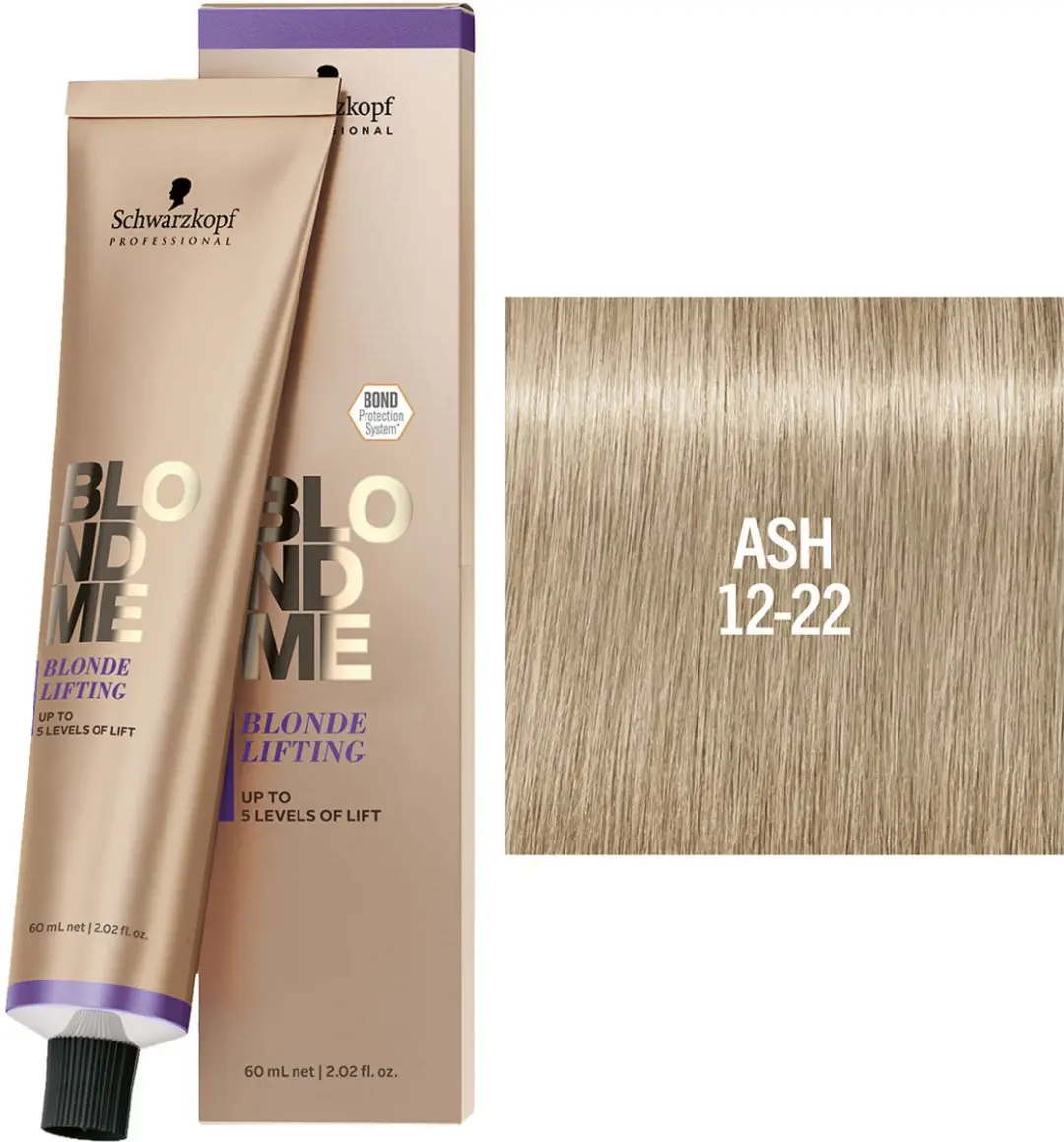 Schwarzkopf BlondMe Blonde Lifting Ash 60ml - Permanent