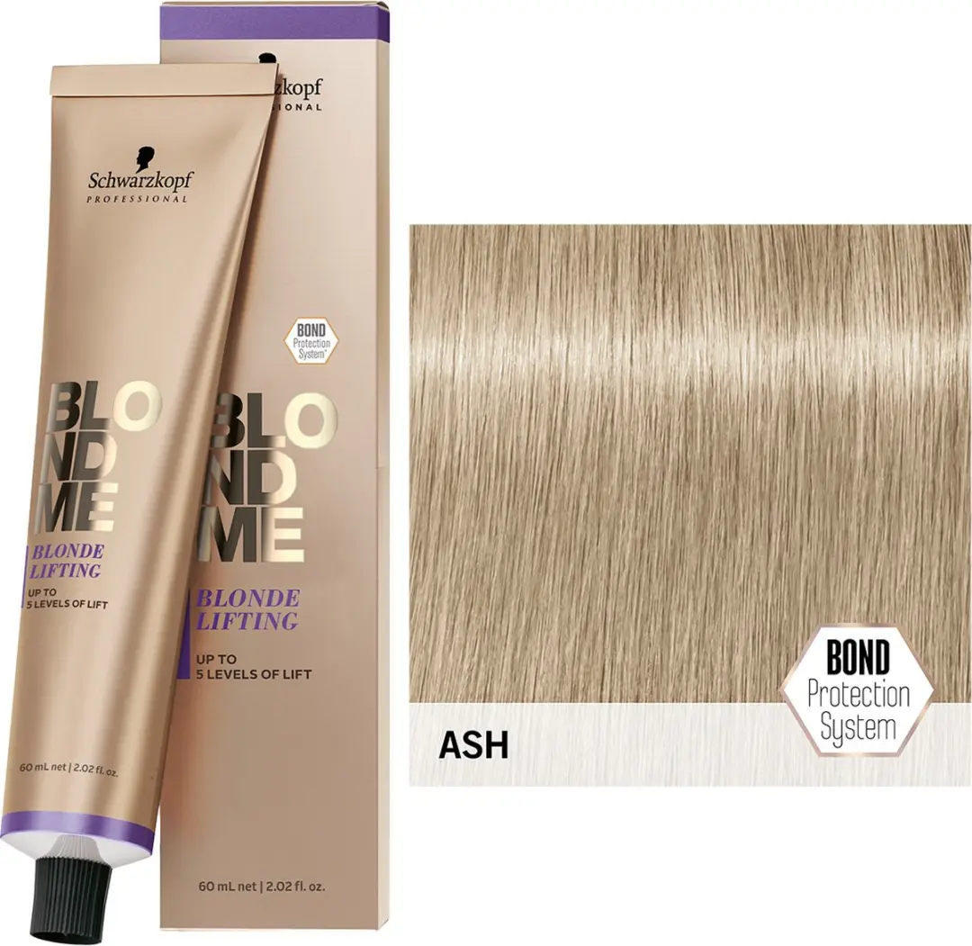 Schwarzkopf BlondMe Blonde Lifting Ash 60ml - Permanent