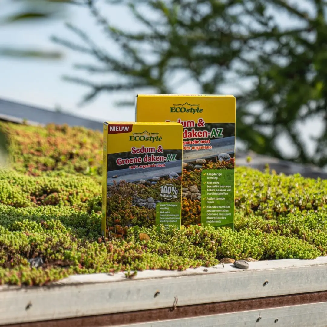 ECOstyle Sedum & Groene Daken AZ Onkruidvrij Groen Dakvoeding 1600g - 20m2 - afbeelding 5 van 6