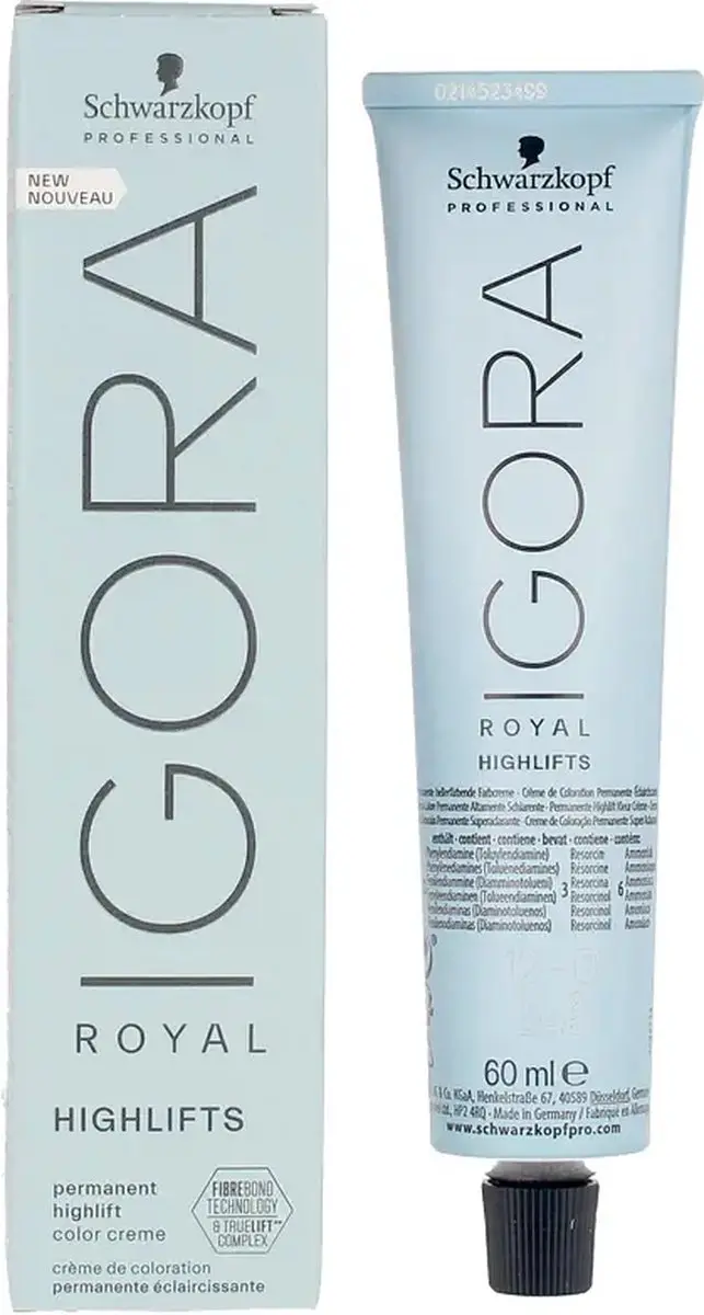 Schwarzkopf Igora Royal Highlifts 12-0 Permanent Haarkleur 60ml