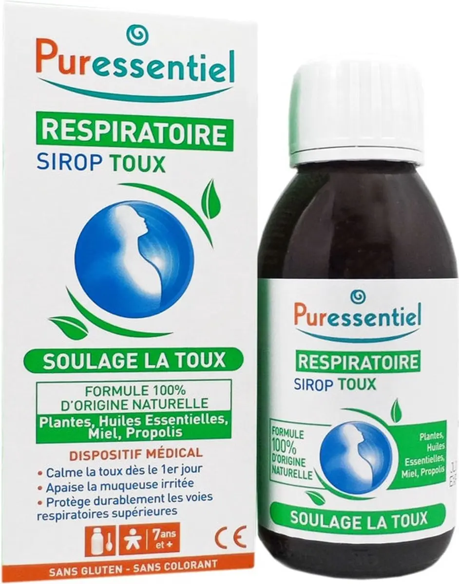 Puressentiel Hoestsiroop Ademhaling 125ml