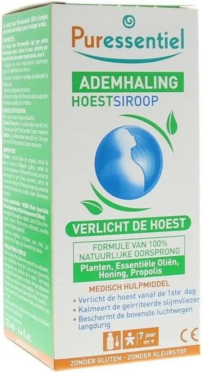 Puressentiel Hoestsiroop Ademhaling 125ml