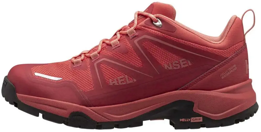 Helly Hansen Cascade Low Ht Wandelschoenen - 40.5 - Sunset Pink/Poppy Red - afbeelding 3 van 4