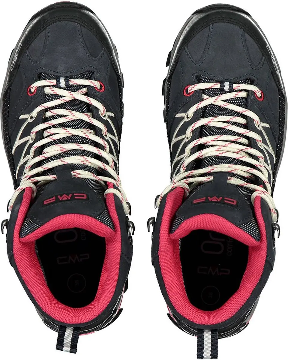 CMP Rigel Mid Wandelschoenen Dames - Antraciet/Rose - 38 - afbeelding 3 van 6