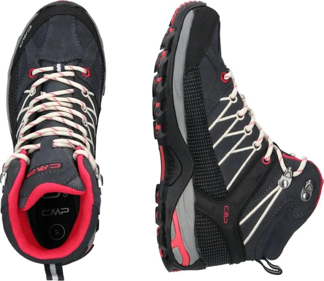 CMP Rigel Mid Wandelschoenen Dames - Antraciet/Rose - Maat 40 - afbeelding 4 van 6