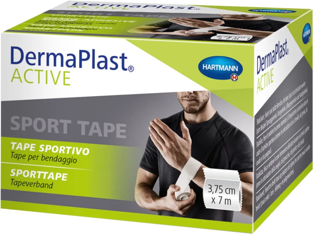 Hartmann Dermaplast Active Sporttape M - Wit - afbeelding 5 van 6